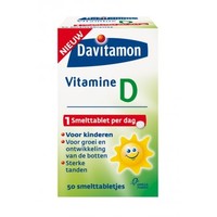 Davitamon D Kind Smelttbl - 50 Smelttabletten