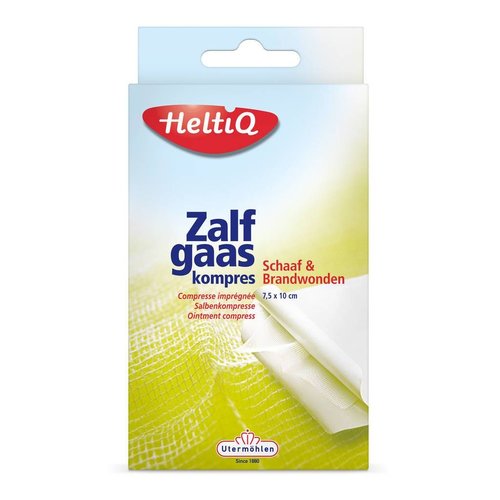 Heltiq Heltiq Zalfkompres 7.5x10cm 6 Stuks