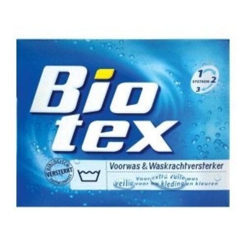 Biotex Biotex Waspoeder Voorwas En Wasverzachter 750 Gram