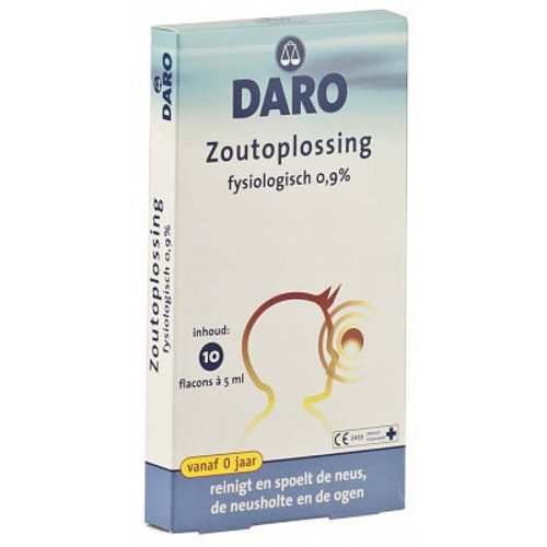 Darokind Darokind Zoutoplossing 0,9% - 10 St