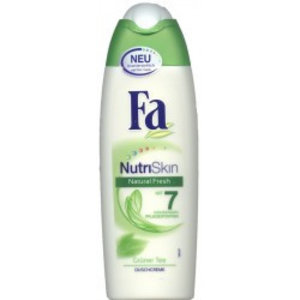 FA Fa Douche Gel Nutriskin Natural Fresh Green Tea - 250 Ml