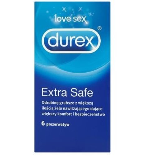 Durex Durex Extra Safe - 6 Stuks Durex Durex Extra Safe - 6 Stuks