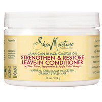 Shea Moisture Jamaican Black Castor Oil Strengthen  & Restore Leave-In Conditioner 312 Gram