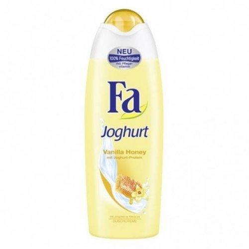 FA Fa Douche Gel Joghurt Vanilla -Honing - 250 Ml FA Fa Douche Gel Joghurt Vanilla -Honing - 250 Ml