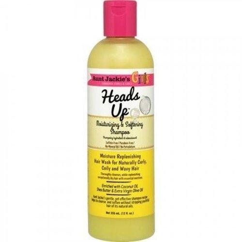 Aunt Jackie's Aunt Jackies Girls Fabulous Curls & Coils Heads Up Moisturizing & Softening Shampoo 355 Ml