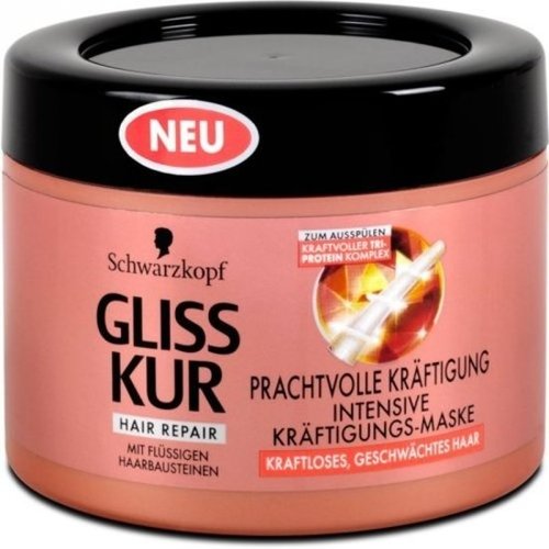 Gliss kur Gliss Kur Haarmasker Beschadigd & Futloos Haar 200ml Gliss kur Gliss Kur Haarmasker Beschadigd & Futloos Haar 200ml