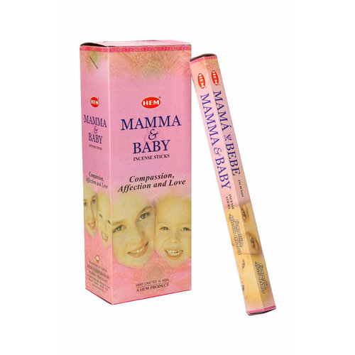 Wierook Wierook Mama & Baby 20 stokjes Wierook Wierook Mama & Baby 20 stokjes