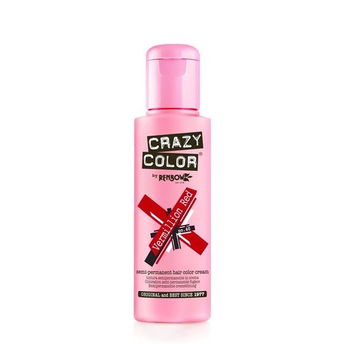 Crazy color Crazy Color Vermillion Red No 40 100 Ml