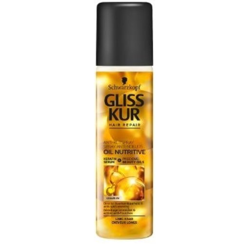 Gliss kur Gliss Kur Anti Klit Spray Oil Nutritive 200 Ml Gliss kur Gliss Kur Anti Klit Spray Oil Nutritive 200 Ml