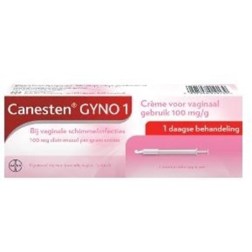 Canesten Canesten Gyno1 Vaginaal Creme 100 Mg Clotrimazol