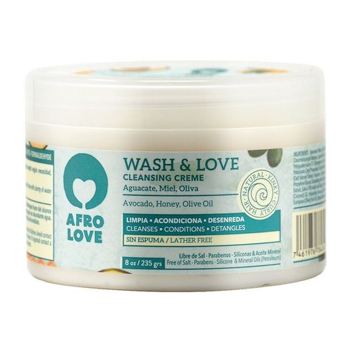 Afro love Afro Love Wash & Love Cleansing Creme 235 Gram