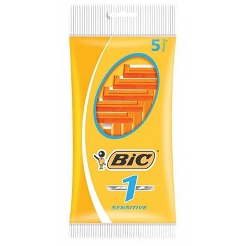 Bic Bic 1 Wegwerpmesjes Classic Sensitive -  5 Stuks