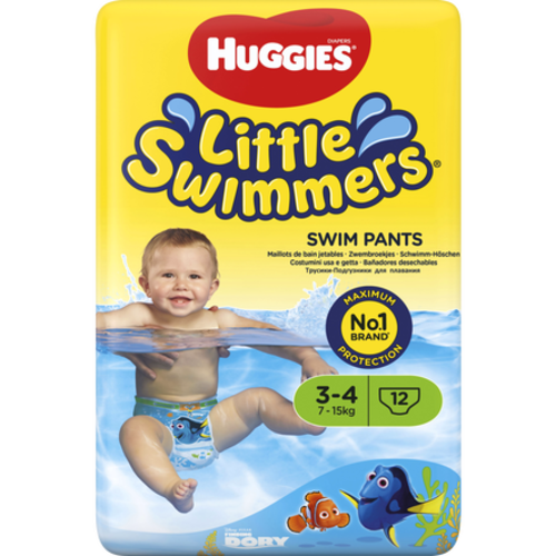 Huggies Huggies Little Swimmers 2/3 3-7 Kg - 12 Stuks