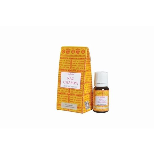 Goloka Goloka Naturel Essential Oil - Nag Champa 10 Ml Goloka Goloka Naturel Essential Oil - Nag Champa 10 Ml
