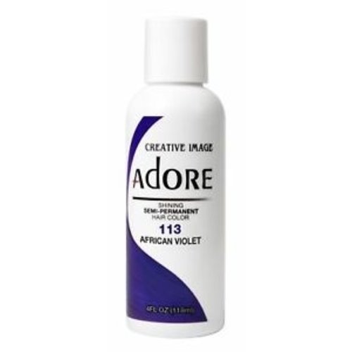 Adore Adore Semi-Permanent Hair Color - African Violet 113 118 Ml