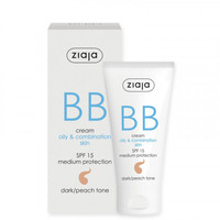 Ziaja Bb Cream - Spf 15 Dark/Peach Tone 50 Ml