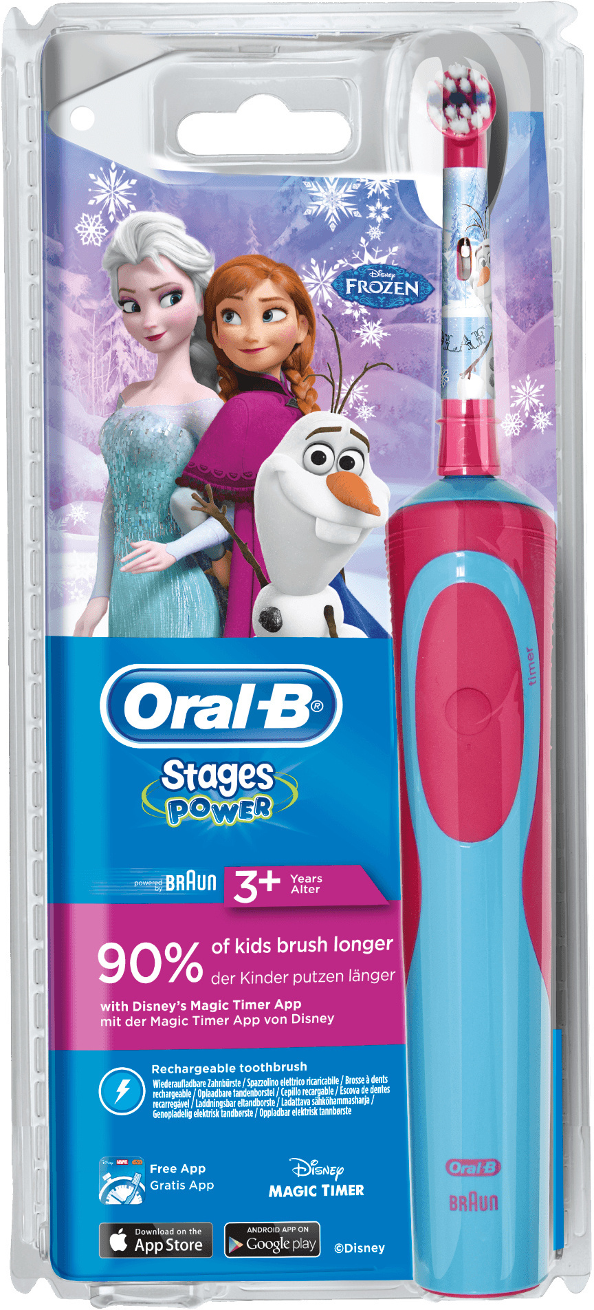 Wild Rendezvous Merchandiser Oral-B Elektrische Tandenborstel -Stages Power Kids Disney Frozen -  VoordeelDrogist - de voordeligste drogist