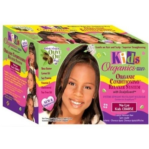 Africa's Best Africa's Best Kids Organics -  No-Lye Relaxer System Kit Super