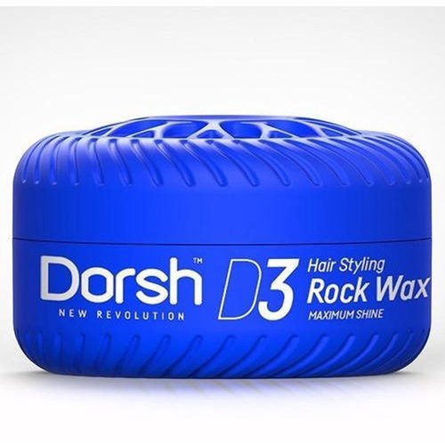 Dorsh Dorsh Haarwax - D3 Rock Wax Blauw 150 Ml Dorsh Dorsh Haarwax - D3 Rock Wax Blauw 150 Ml