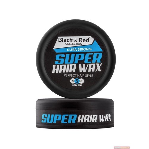 Black & Red Black & Red Super Hair Wax - Ultra Strong Hold 150ml