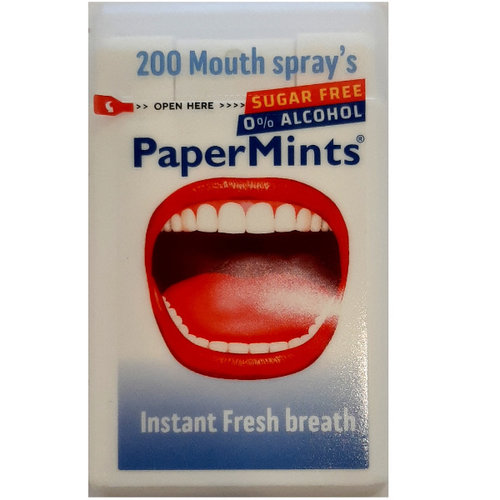 PaperMints Papermints - Mondspray 200 Sprays PaperMints Papermints - Mondspray 200 Sprays
