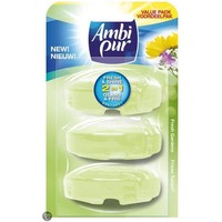 Ambi Pur Toiletblok Navulling - Fresh Gardens 3x55 Ml