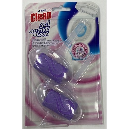 At Home Toiletblok - Lavender Power 2x40gr At Home Toiletblok - Lavender Power 2x40gr