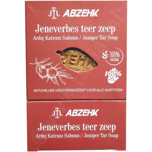 Abzehk Abzehk Zeep - Jeneverbes Teer Zeep 150gr