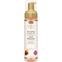 African Pride Moisture Mirace Curl Mousse - Rose Water & Argan Oil Soft & Smooth 251ml