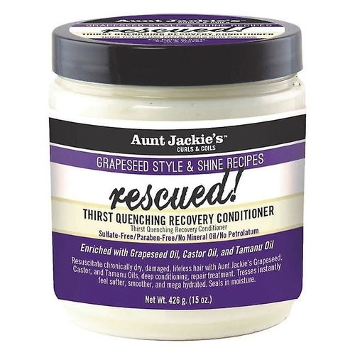 Aunt Jackie's Aunt Jackies's Grapeseed Style Conditioner - Rescued Enriched With Avocado & Tamanu Oils 426gr