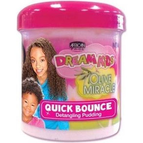 African Pride African Pride Dream Kids Olive Miracle Quick Bounce Detangling Pudding - 425 Gr