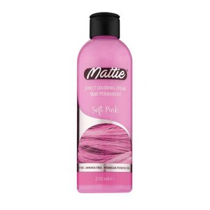 Mattie Professional Mattie Direct Coloring Cream Semi-Permanent - Soft Pink 210ml Mattie Professional Mattie Direct Coloring Cream Semi-Permanent - Soft Pink 210ml