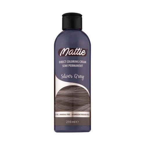 Mattie Professional Mattie Direct Coloring Cream Semi-Permanent  - Silver Gray 210ml