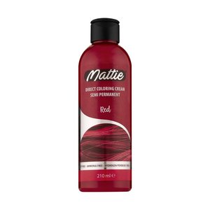 Mattie Professional Mattie Direct Coloring Cream Semi-Permanent - Red 210ml Mattie Professional Mattie Direct Coloring Cream Semi-Permanent - Red 210ml