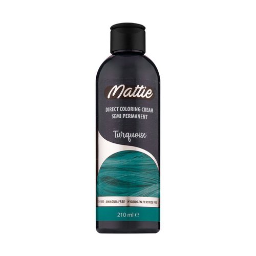 Mattie Professional Mattie Direct Coloring Cream Semi-Permanent  - Turquoise 210ml