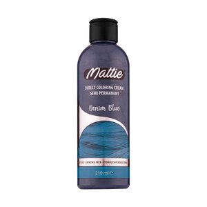 Mattie Professional Mattie Direct Coloring Cream Semi-Permanent  - Denim Blue 210ml