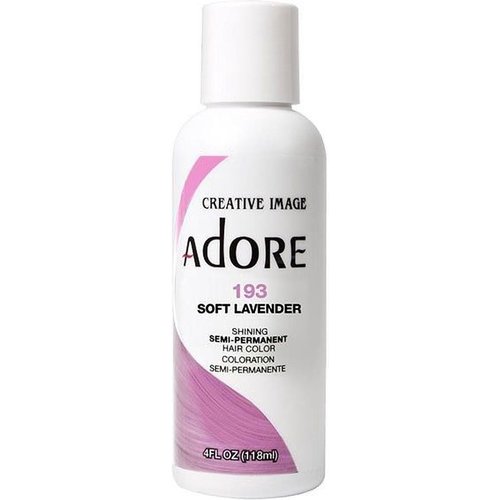 Adore Adore Semi-Permanent Haarverf -Soft Lavender Nummer 193 118ml