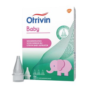 Otrivin Otrivin Baby Aspirator - Wegwerp Neusdopjes 10 Stuks