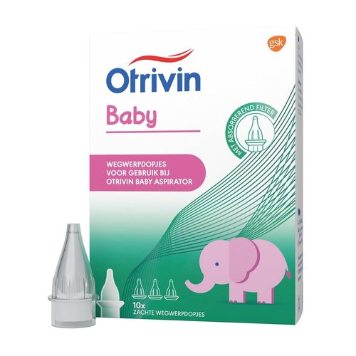 Otrivin Otrivin Baby Aspirator - Wegwerp Neusdopjes 10 Stuks