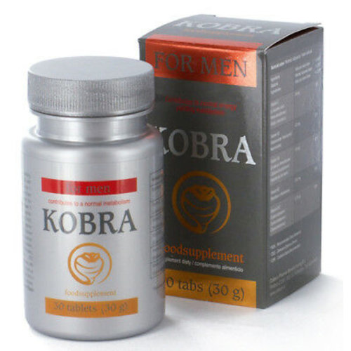 Kobra Kobra For Men Erectiepillen - 30 Tabletten