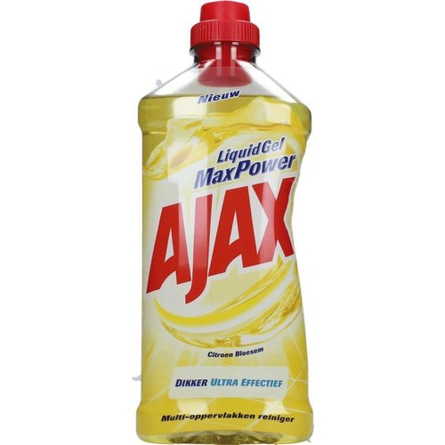 Ajax Ajax Allesreiniger Gel - Verfrissende Citroenbloesem 750ml Ajax Ajax Allesreiniger Gel - Verfrissende Citroenbloesem 750ml