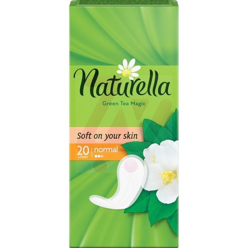 Naturella Naturella Grean Tea Magic Inlegkruisjes - Normal 20 Stuks Naturella Naturella Grean Tea Magic Inlegkruisjes - Normal 20 Stuks