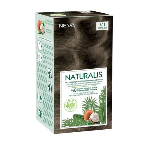 Neva Neva Naturalis Vegan Haarverf - Intense Ash Blonde 7.11