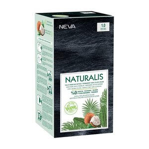 Neva Neva Naturalis Vegan Haarverf - Intens Black 1.0