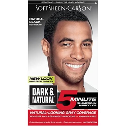 SoftSheen Carson Softsheen Carson Dark & Natural - Haarverf-Shampoo Natural Black