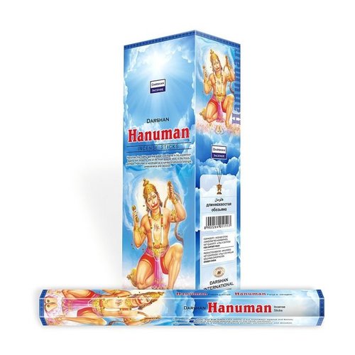 Wierook Wierook Darshan Hanuman - 20 Stokjes Wierook Wierook Darshan Hanuman - 20 Stokjes