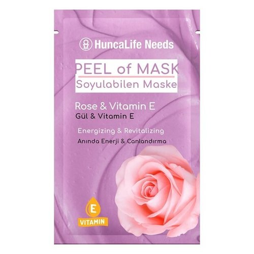 Huncalife Huncalife Needs Rose & Vitamin E - Peel Off Masker 10ml