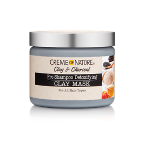 Creme of Nature Creme Of Nature Clay & Charcoal - Pre-Shampoo Detoxifying Clay Mask 326g