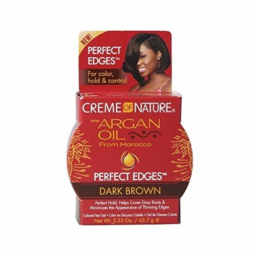 Creme of Nature Creme Of Nature Argan Oil - Perfect Edges Dark Brown 63.7g