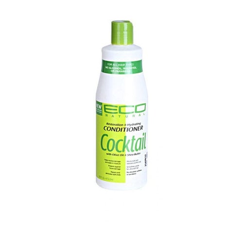 Eco Eco Natural Cocktail Olive & Shea Butter - Restoration & Hydration Conditioner 473 Ml